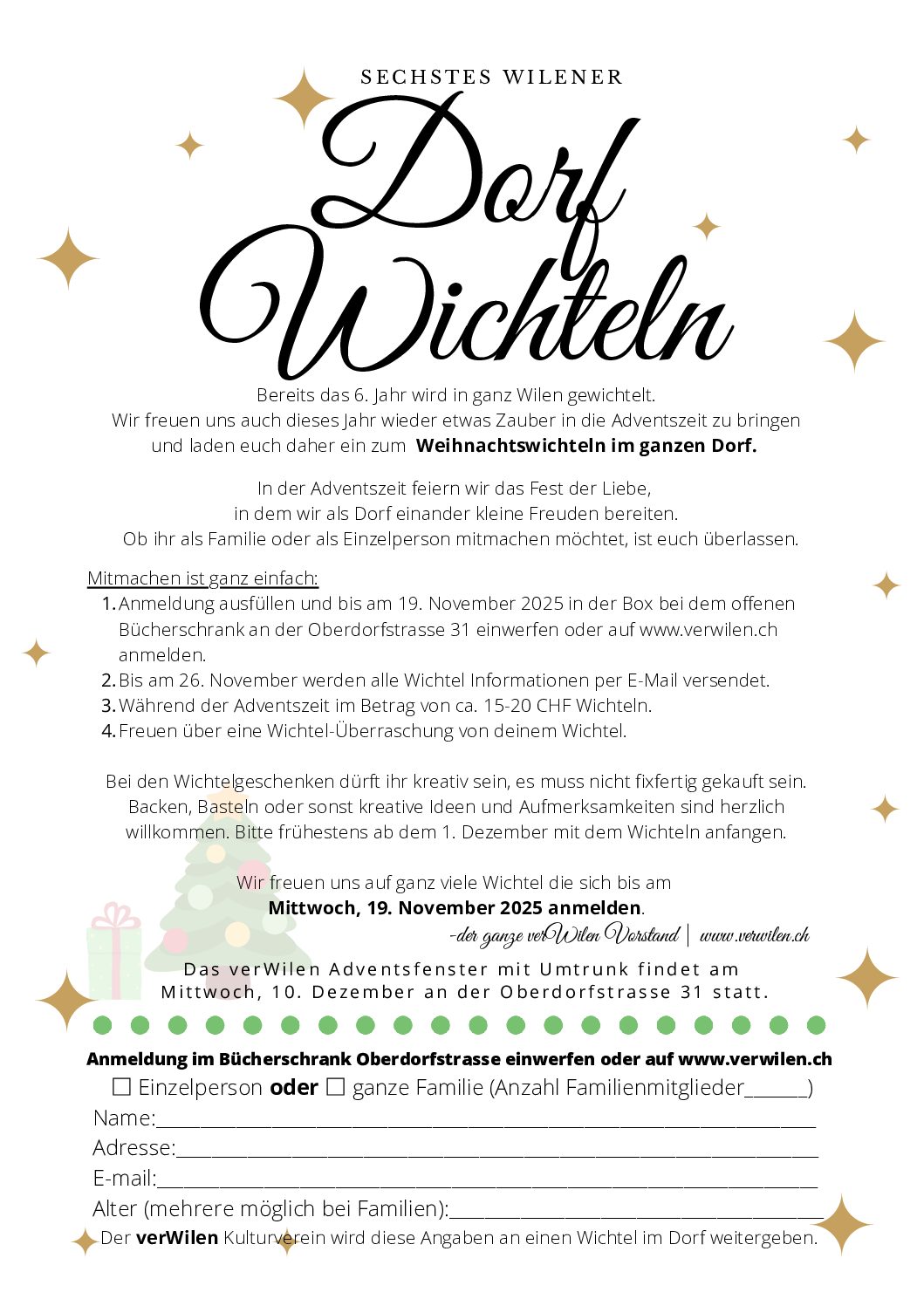6. Wilener Weihnachtswichteln